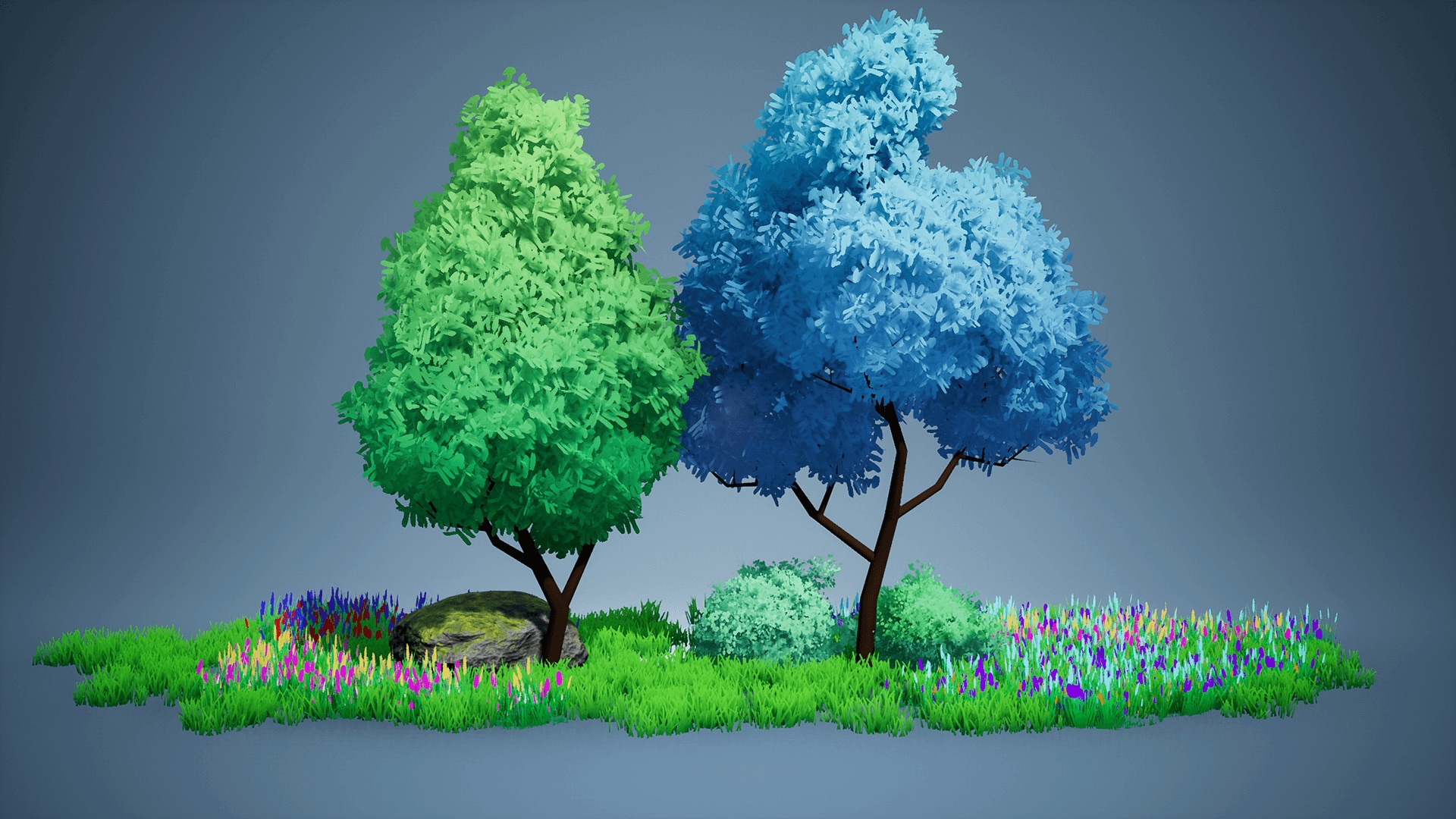 Stylized Forest Grasslands